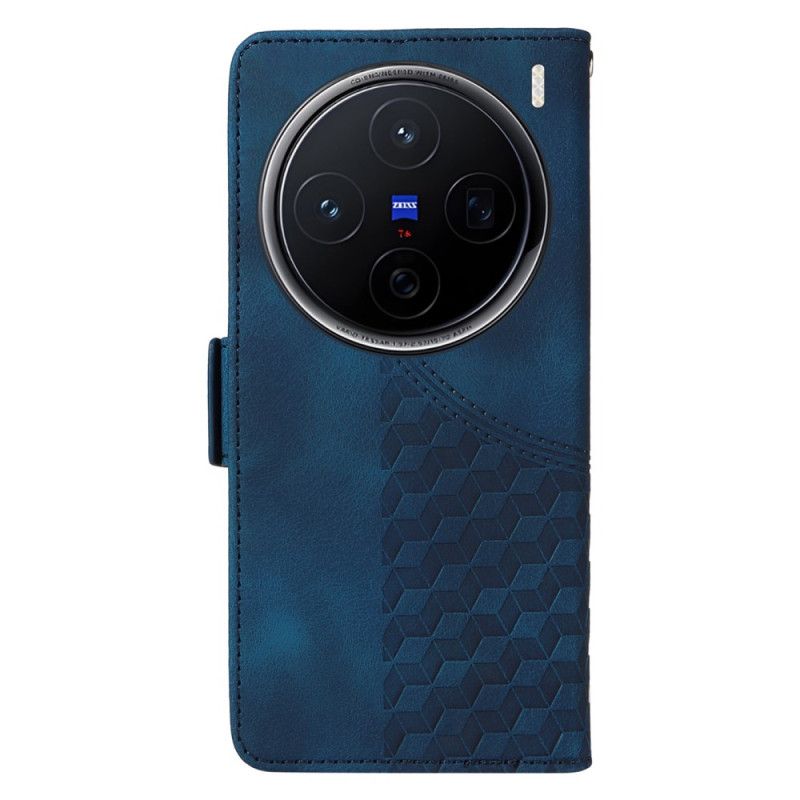 Folio Deksel Til Vivo X200 Stjernemønster