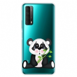 Deksel Til Huawei P Smart 2021 Transparent Trist Panda