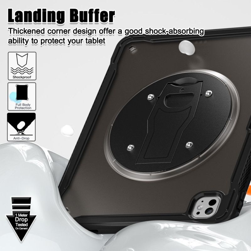 Deksel iPad Pro 13 (2025) Gjennomsiktig Med Stativ