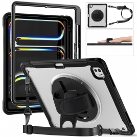 Deksel iPad Pro 13 (2025) Håndstropp Stativ Og Skulderstropp Beskyttelse Deksel