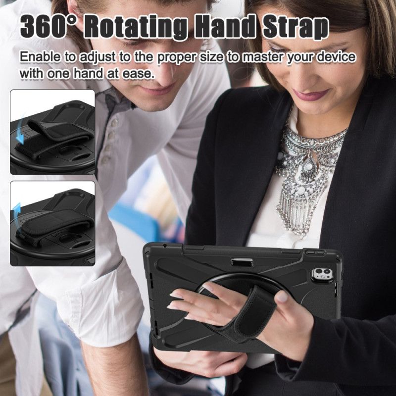 Deksel iPad Pro 13 (2025) Mobildeksel Stylusholder Og Skulderstropp