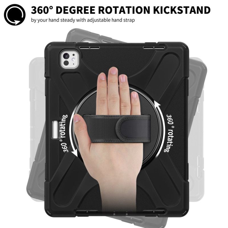 Deksel iPad Pro 13 (2025) Mobildeksel Stylusholder Og Skulderstropp