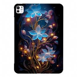 Deksel iPad Pro 13 (2025) Opplyste Blomster