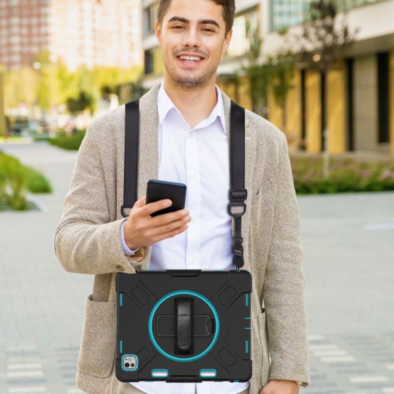 Deksel iPad Pro 13 (2025) Ultraslitesterkt Stativ Og Skulderstropp