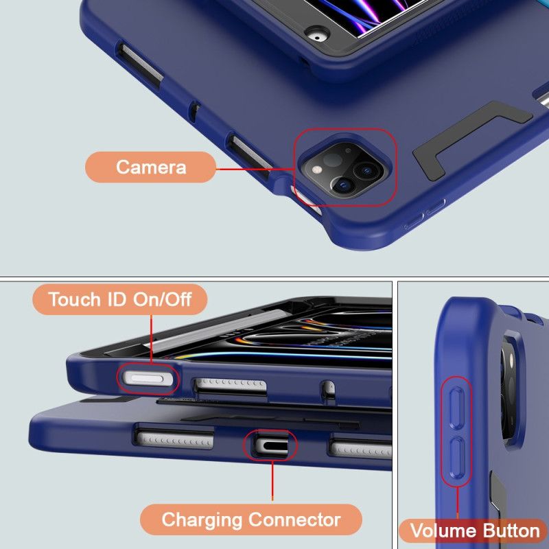 Deksel Til iPad Pro 13 (2025) Stativ Og Pekepennholder