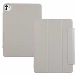 Etui iPad Pro 13 (2025) Kunstig Skinn Med Magnetisk Lukking Beskyttelse Deksel