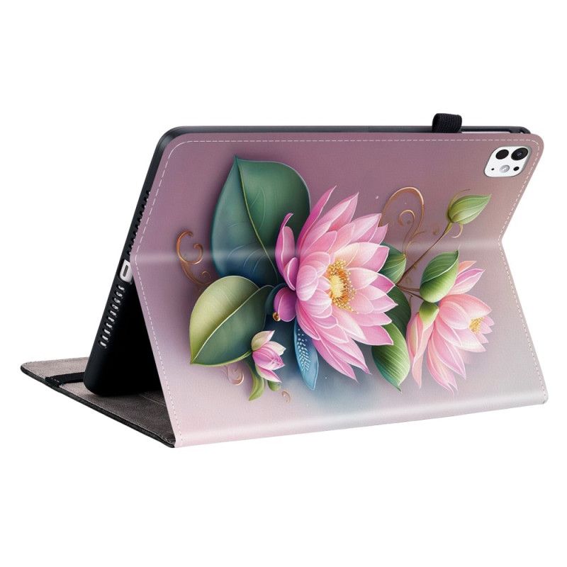 Etui iPad Pro 13 (2025) Lotusmønster