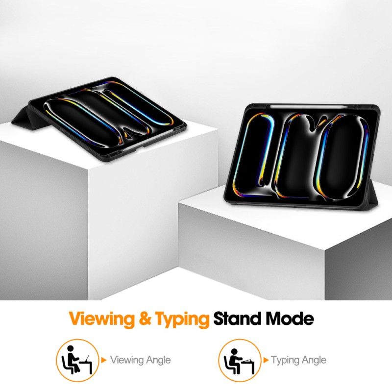 iPad Pro 13 (2025) Pekepennholder I Kunstskinn