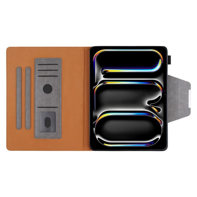 Lærdeksel Folio Deksel iPad Pro 13 (2025) Stativfunksjon Og Automatisk Oppvåkning/hvilemodus