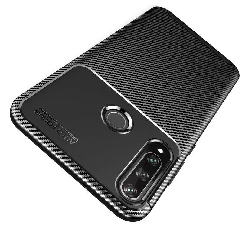 Deksel Til Huawei Y6p Fleksibel Karbonfibertekstur