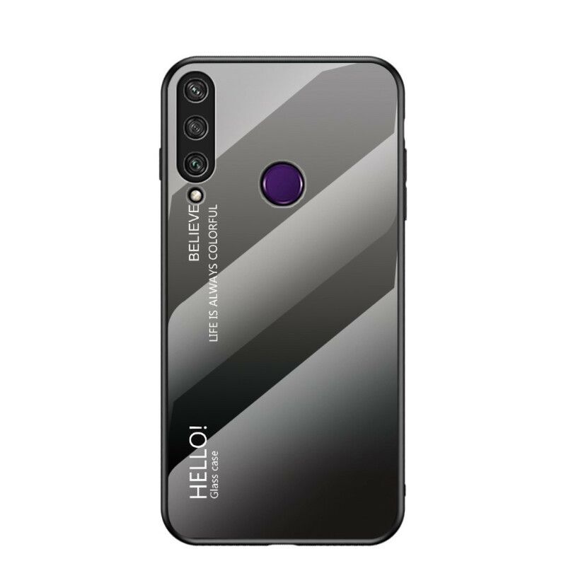 Deksel Til Huawei Y6p Hei Herdet Glass