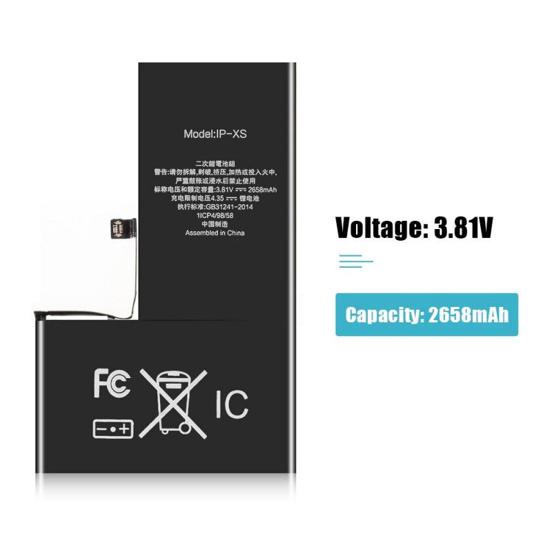 Erstatningsbatteri For iPhone Xs Iparsexpert