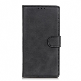 Folio Deksel Til Vivo Y76 5G Matt Skinneffekt