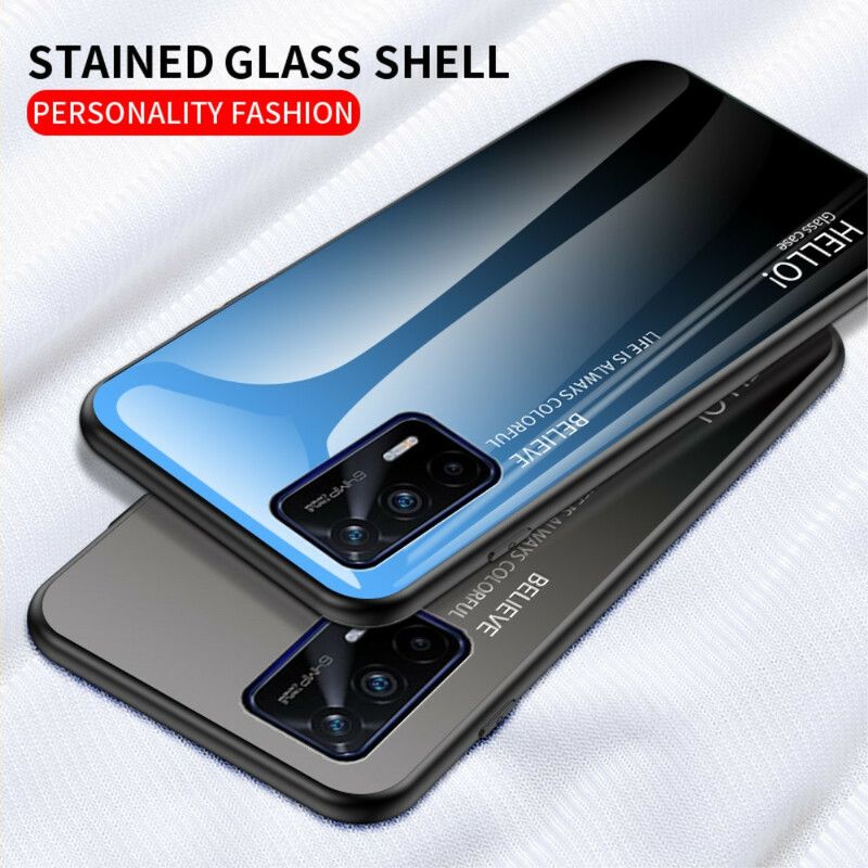 Deksel Til Realme GT 5G Hei Herdet Glass