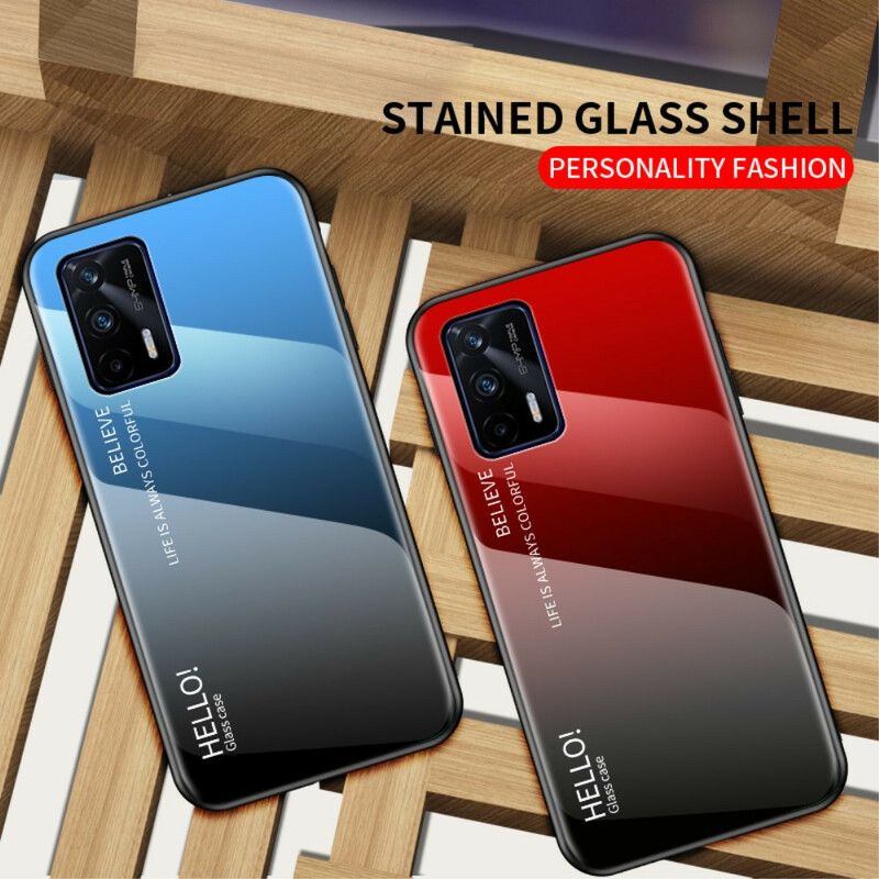 Deksel Til Realme GT 5G Hei Herdet Glass