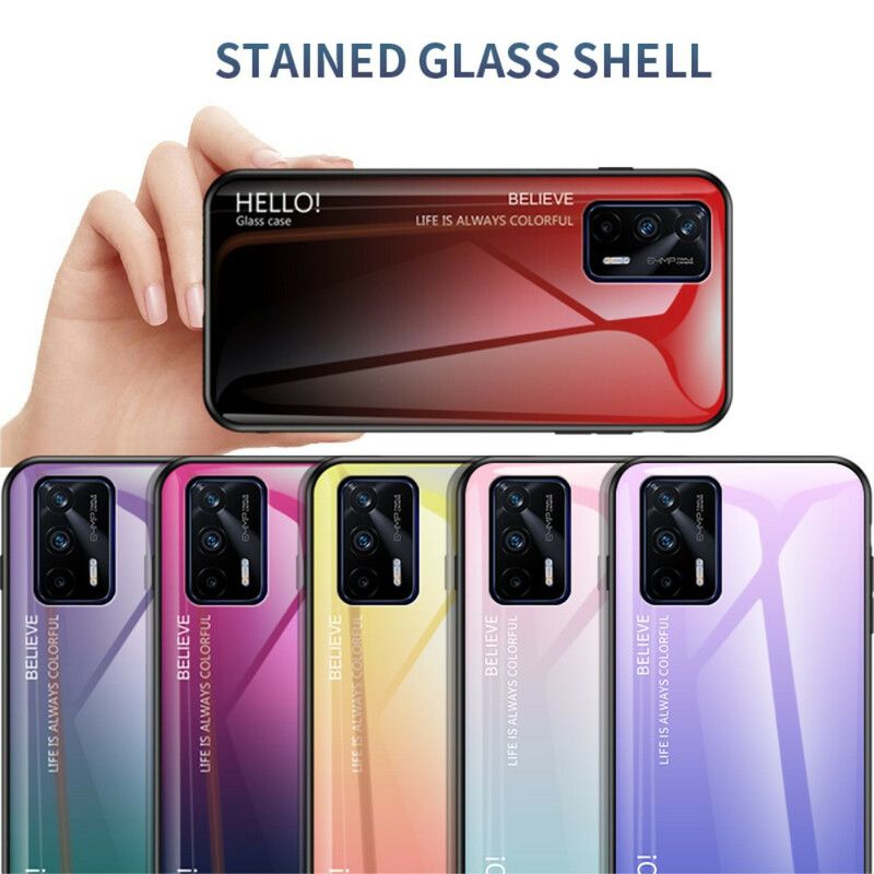 Deksel Til Realme GT 5G Hei Herdet Glass
