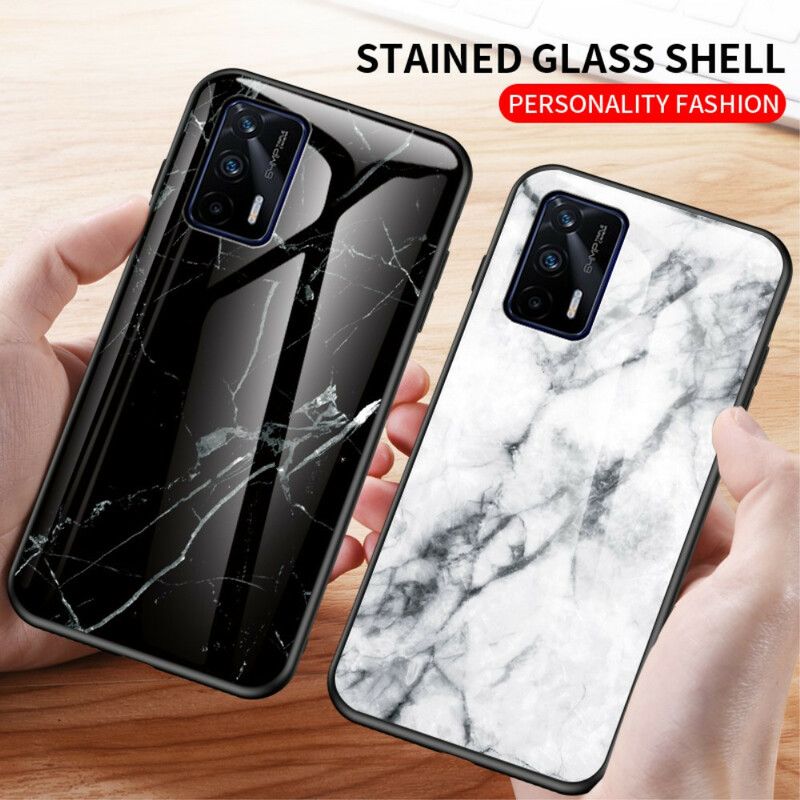 Deksel Til Realme GT 5G Premium Farger Herdet Glass