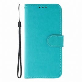 Folio Deksel Oppo Reno 14 Pro 5g Ensfarget Beskyttelse Deksel