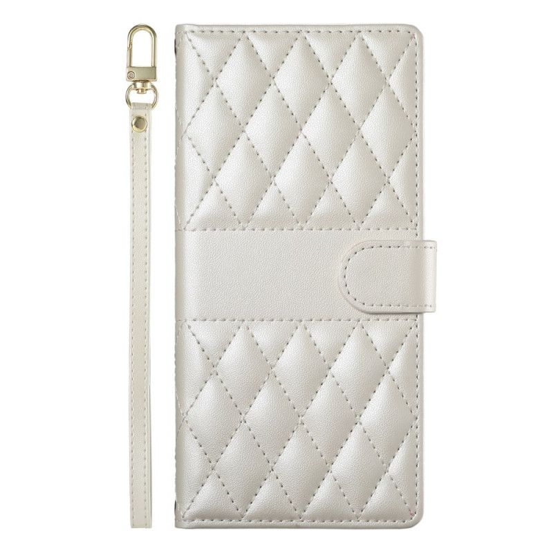 Folio Deksel Oppo Reno 14 Pro 5g Vattert Med Stropp Og Skulderstropp