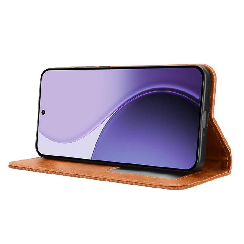 Folio Deksel Oppo Reno 14 Pro 5g Vintage-kant Beskyttelse Deksel
