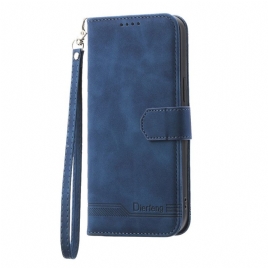 Lærdeksel Folio Deksel Oppo Reno 14 Pro 5g Mobildeksel Dierfeng