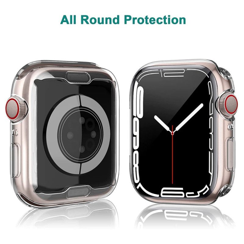 Apple Watch Series 7 41 Mm Gjennomsiktig Full Beskyttelsesveske