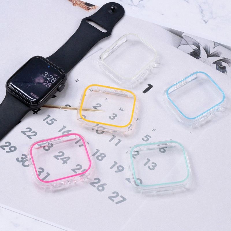 Apple Watch Series 7 41Mm Gjennomsiktig Lysende Veske