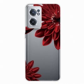 Deksel Til OnePlus Nord CE 2 5G Scarlet Blomst