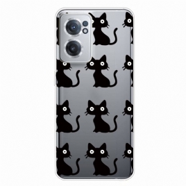 Deksel Til OnePlus Nord CE 2 5G Sorte Katter
