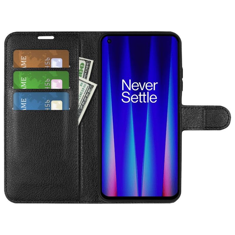 Lærdeksel Til OnePlus Nord CE 2 5G Faux Leather Litchi