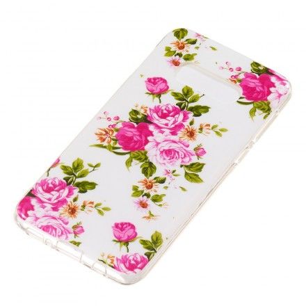 Deksel Til Samsung Galaxy S10e Fluorescerende Liberty-blomster