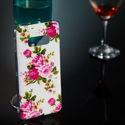 Deksel Til Samsung Galaxy S10e Fluorescerende Liberty-blomster