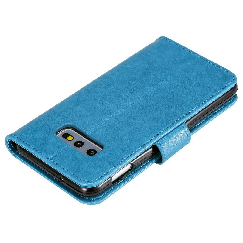 Folio Deksel Til Samsung Galaxy S10e Med Kjede Remreverie