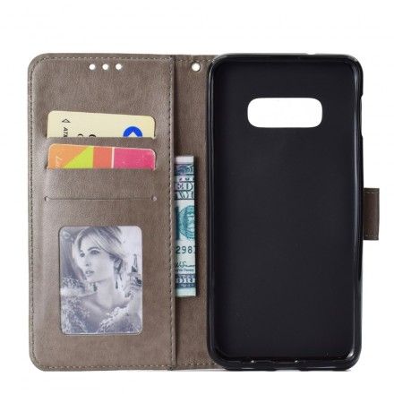 Folio Deksel Til Samsung Galaxy S10e Søn Mandala