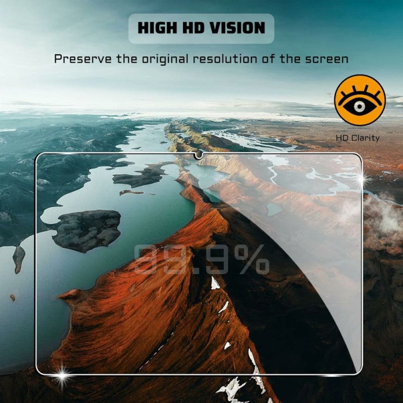 Deksel Samsung Galaxy Tab S11 Gjennomsiktig Med Skjermbeskytter I Herdet Glass Beskyttelse Deksel