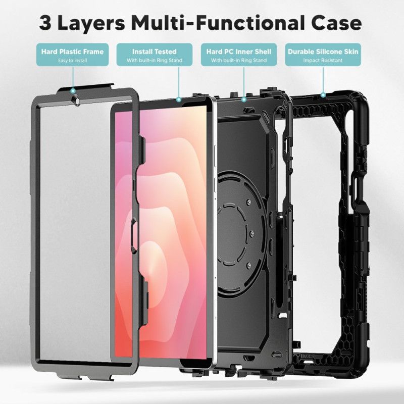 Deksel Samsung Galaxy Tab S11 Robust Med Skulderstropp