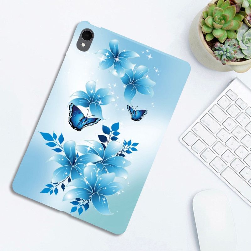 Deksel Samsung Galaxy Tab S11 Små Blå Sommerfugler