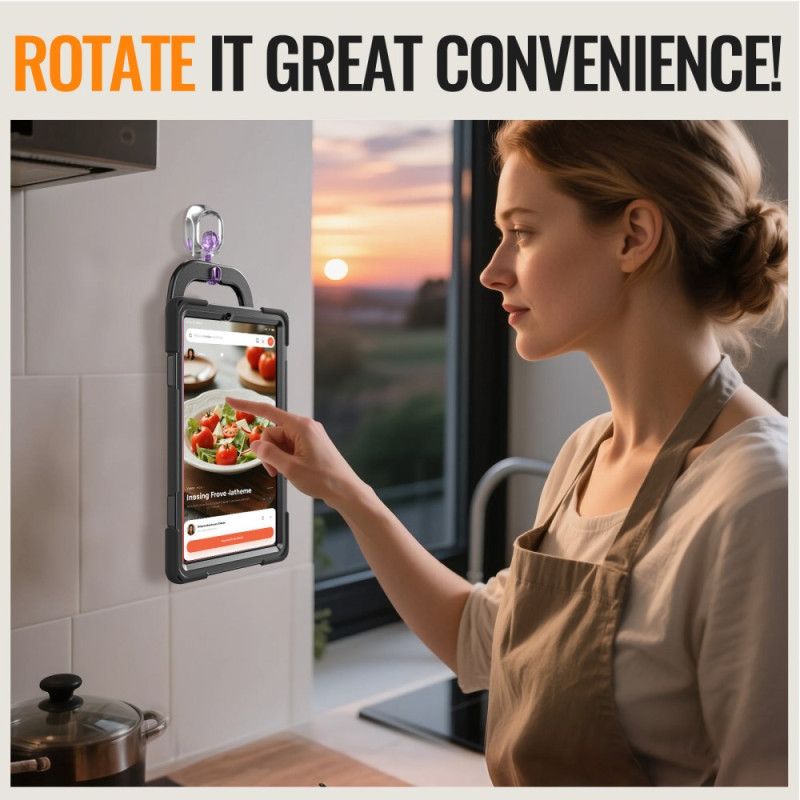 Deksel Samsung Galaxy Tab S11 Trippel Beskyttelse Med Ringholder