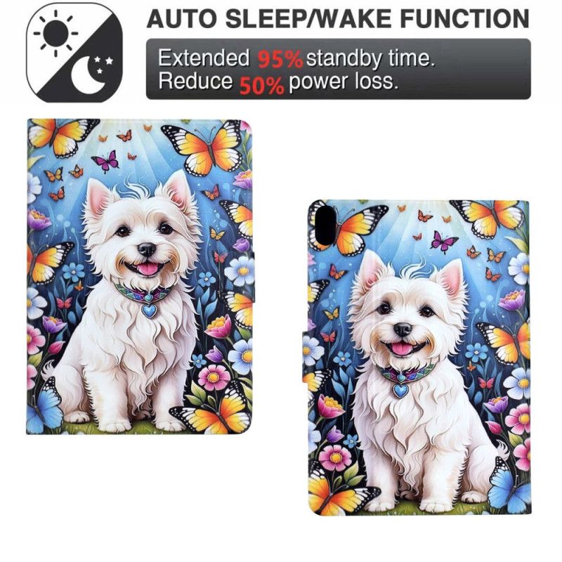 Folio Deksel Samsung Galaxy Tab S11 Hund