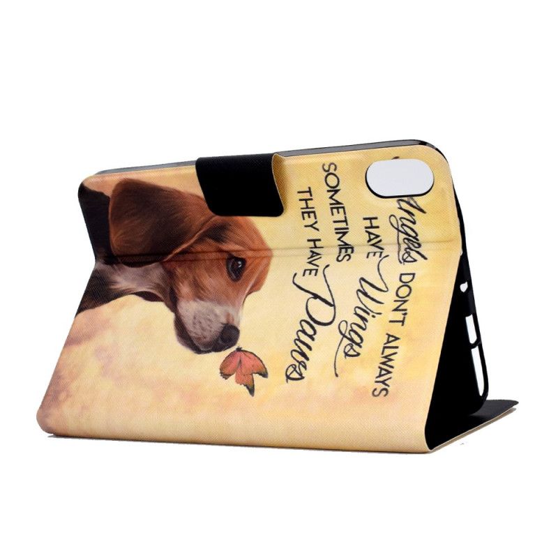 Folio Deksel Til Samsung Galaxy Tab S11 Hund Og Sommerfugl