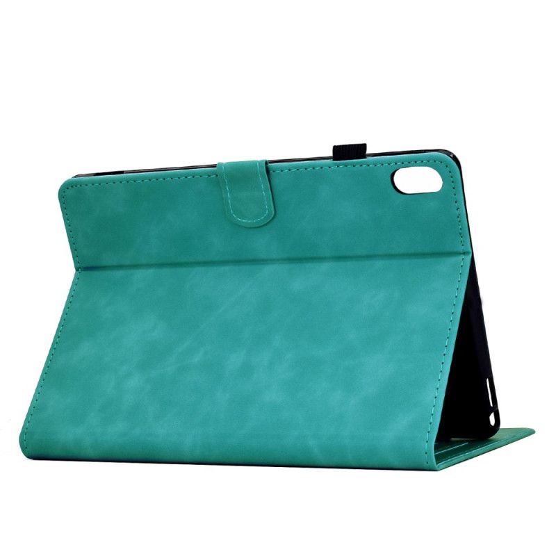 Lærdeksel Folio Deksel Samsung Galaxy Tab S11 Mandala Med Semsket Skinneffekt