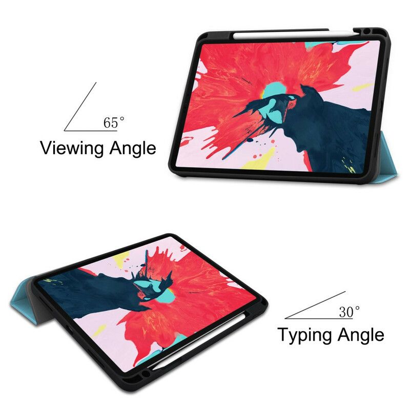 Beskyttelse Deksel Til iPad Air (2022) Tri-fold Blyantholder