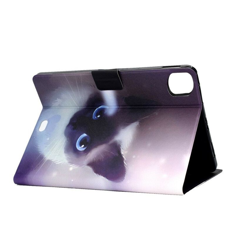 Folio Deksel Til iPad Air (2022) Blue Eyed Cat