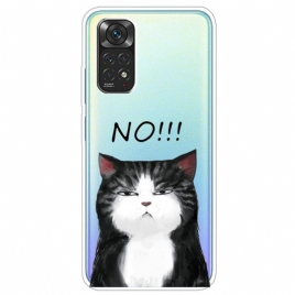 Deksel Til Xiaomi Redmi Note 11 Pro 4G / 5G Katten Som Sier Nei