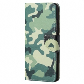 Folio Deksel Til Xiaomi Redmi Note 11 Pro 4G / 5G Militær Kamuflasje