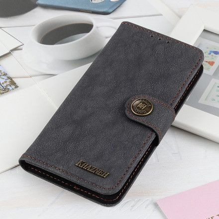 Folio Deksel Til Xiaomi Redmi Note 9 5G / 9T 5G Khazneh Splittskinn