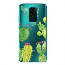 Deksel Til Xiaomi Redmi Note 9 Kaktusakvarell