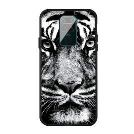 Deksel Til Xiaomi Redmi Note 9 Svart Og Hvit Tiger