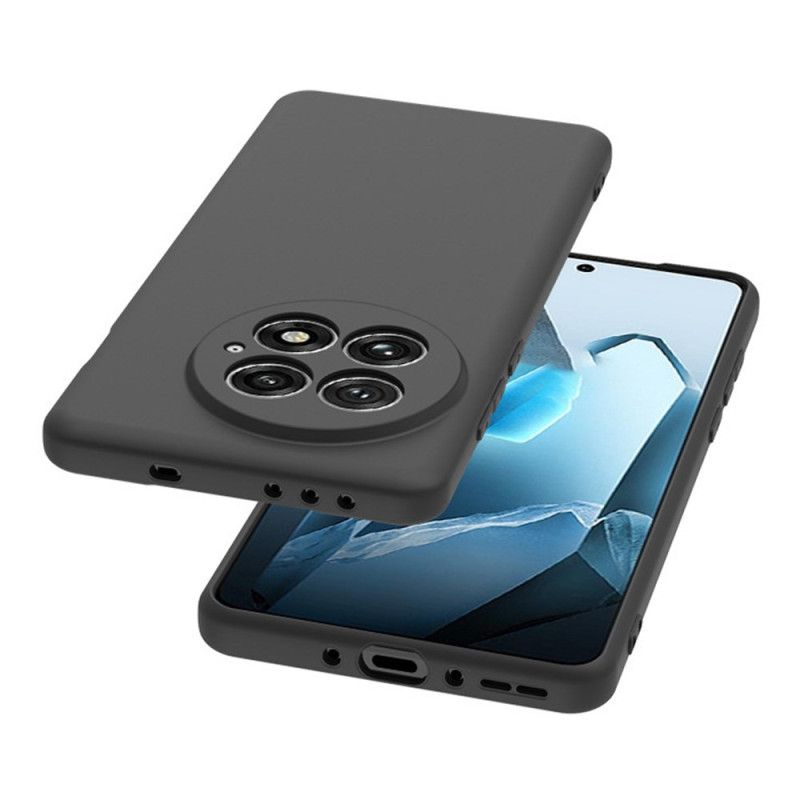 Deksel Oneplus 13 2-i-1 Matt Silikon Med Herdet Glassskjermbeskytter