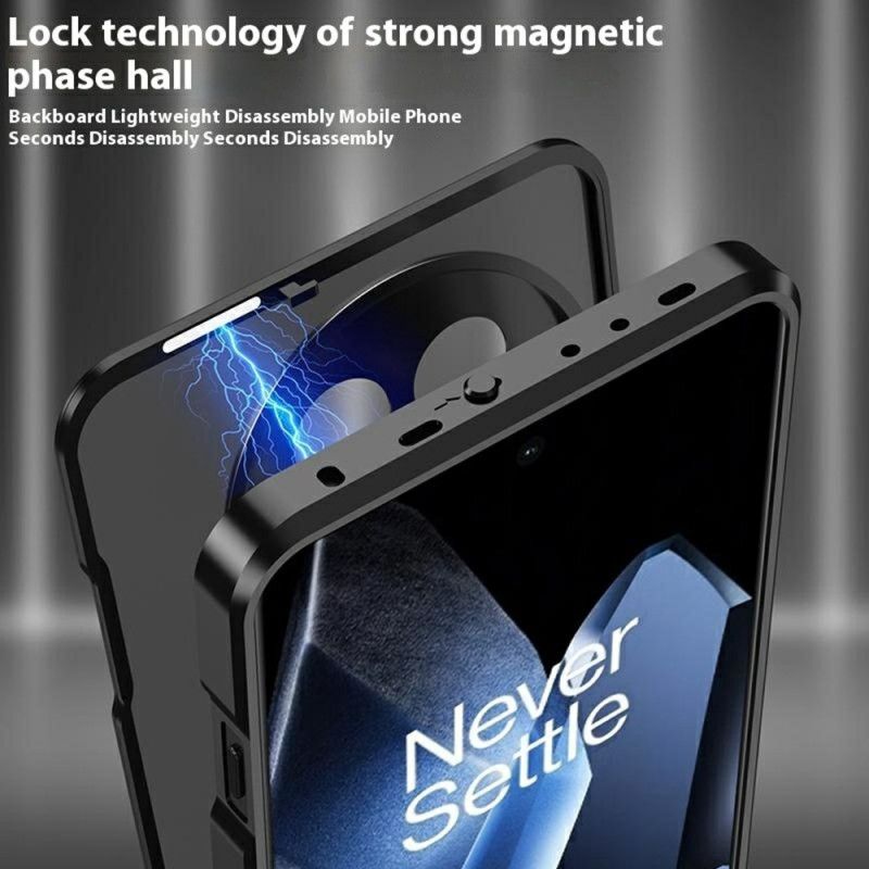 Deksel Oneplus 13 Mobildeksel Automatisk Låsemekanisme